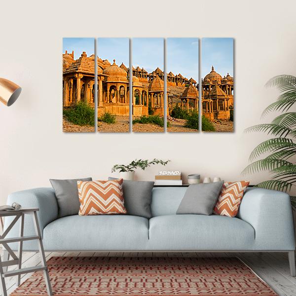 Royal Cenotaphs Of Historic Rulers Canvas Wall Art-5 Horizontal-Gallery Wrap-22" x 12"-Tiaracle