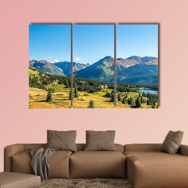 San Juan Sky Way Canvas Wall Art-3 Horizontal-Gallery Wrap-37" x 24"-Tiaracle