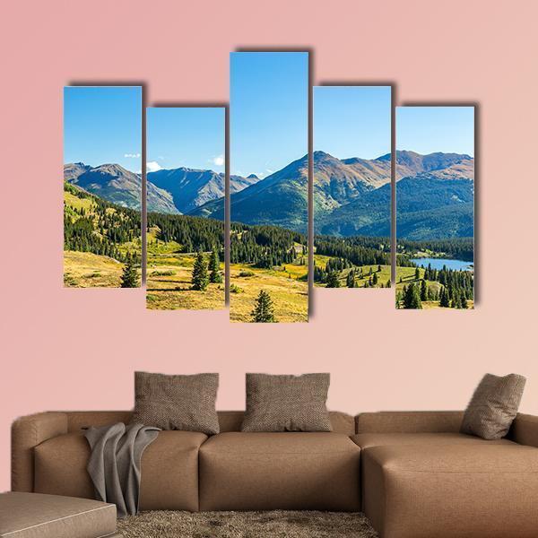 San Juan Sky Way Canvas Wall Art-5 Pop-Gallery Wrap-47" x 32"-Tiaracle