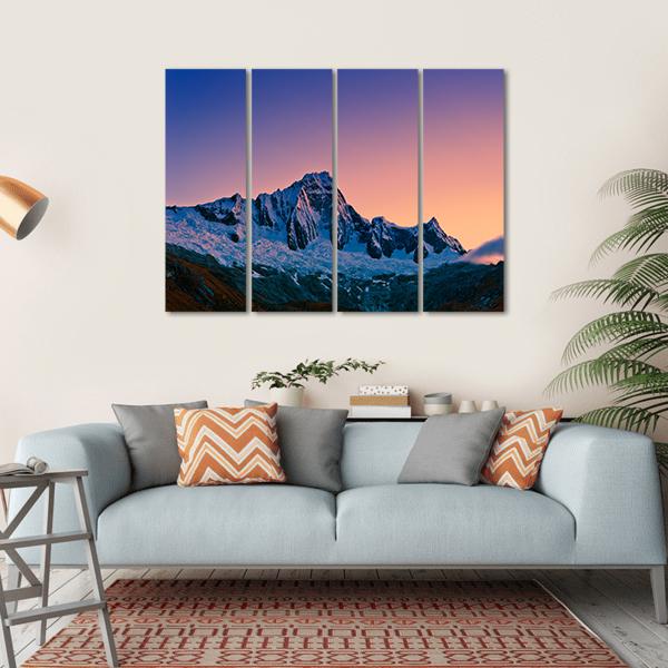 The Santa Cruz Trek Canvas Wall Art-4 Horizontal-Gallery Wrap-34" x 24"-Tiaracle