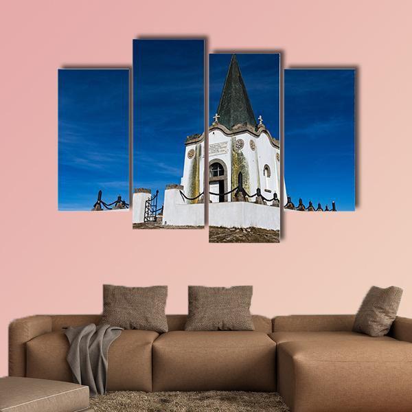 The Serbian Chapel Greece Canvas Wall Art-4 Pop-Gallery Wrap-50" x 32"-Tiaracle