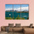 Sydney Skyline From Taronga Zoo Canvas Wall Art-3 Horizontal-Gallery Wrap-25" x 16"-Tiaracle