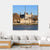 Tower Of London Across River Thames Canvas Wall Art-4 Square-Gallery Wrap-17" x 17"-Tiaracle