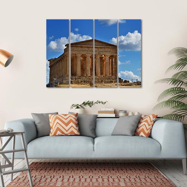 Valley Of The Temples Canvas Wall Art-4 Horizontal-Gallery Wrap-34" x 24"-Tiaracle