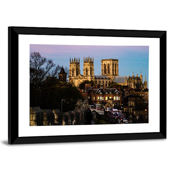 The York Minster UK Canvas Wall Art-3 Horizontal-Gallery Wrap-25" x 16"-Tiaracle