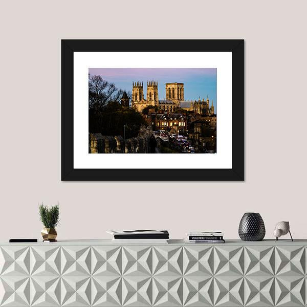 The York Minster UK Canvas Wall Art-3 Horizontal-Gallery Wrap-25" x 16"-Tiaracle