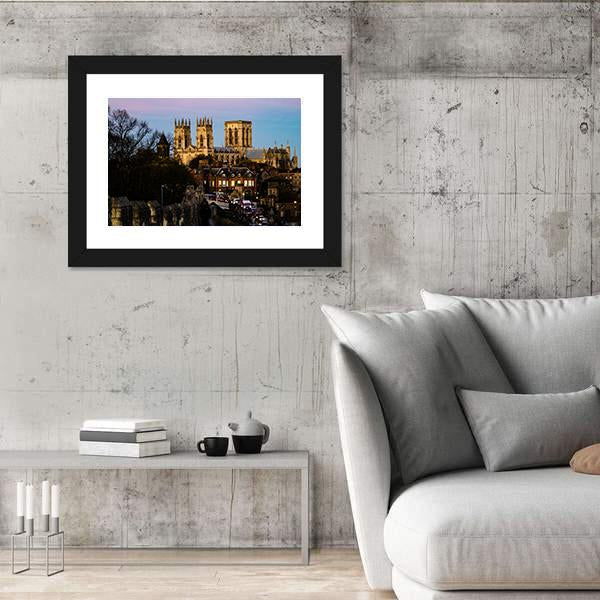 The York Minster UK Canvas Wall Art-3 Horizontal-Gallery Wrap-25" x 16"-Tiaracle