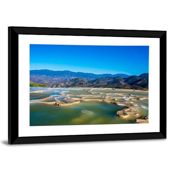 Thermal Spring In Central Valleys Of Oaxaca Panoramic Canvas Wall Art-1 Piece-36" x 12"-Tiaracle