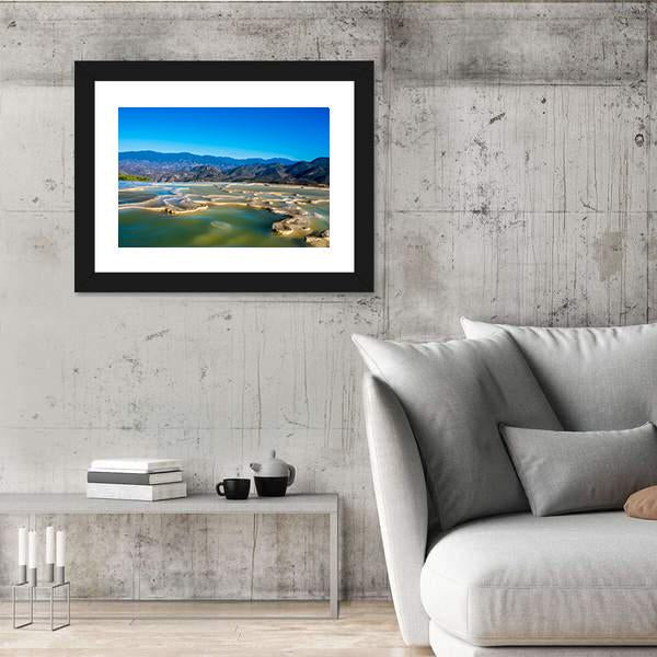 Thermal Spring In Central Valleys Of Oaxaca Panoramic Canvas Wall Art-1 Piece-36" x 12"-Tiaracle