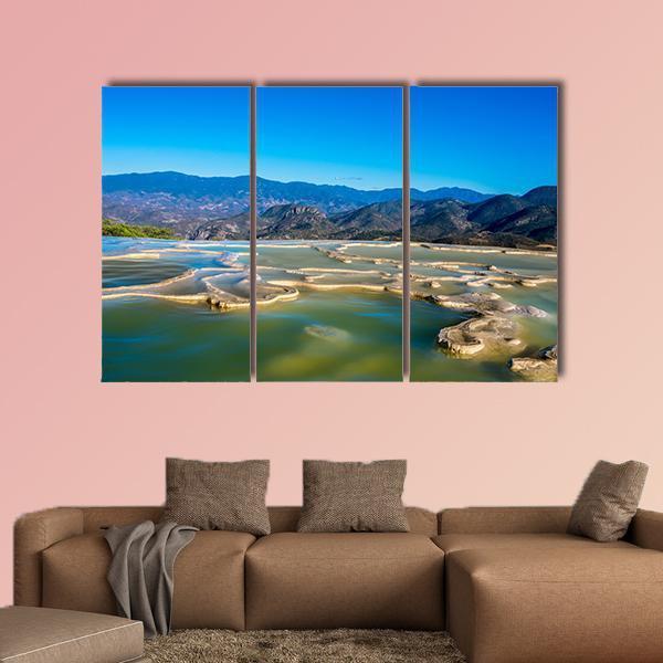 Thermal Spring In Central Valleys Of Oaxaca Canvas Wall Art-3 Horizontal-Gallery Wrap-37" x 24"-Tiaracle