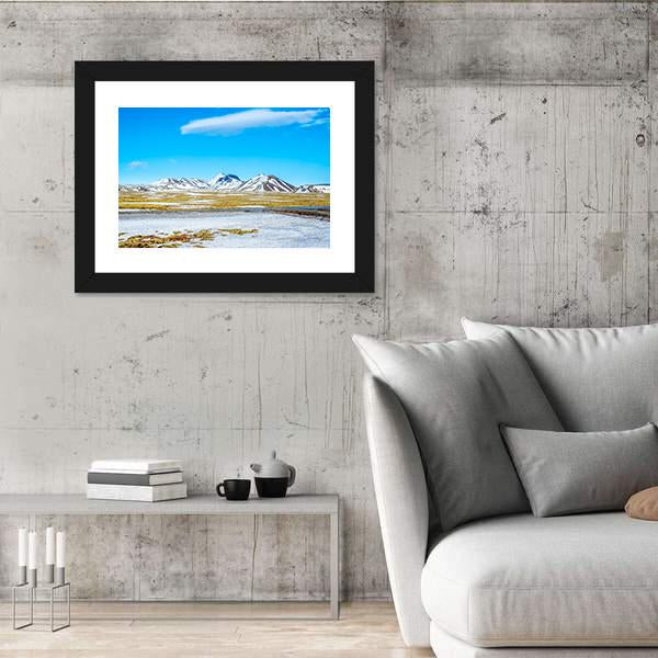 Thingvellir A Natural Place Iceland Canvas Wall Art-3 Horizontal-Gallery Wrap-25" x 16"-Tiaracle