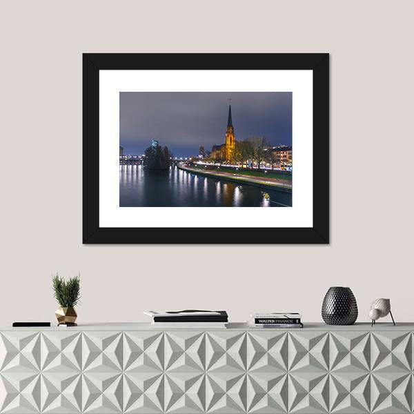 Three Wise Men Church Canvas Wall Art-5 Horizontal-Gallery Wrap-22" x 12"-Tiaracle