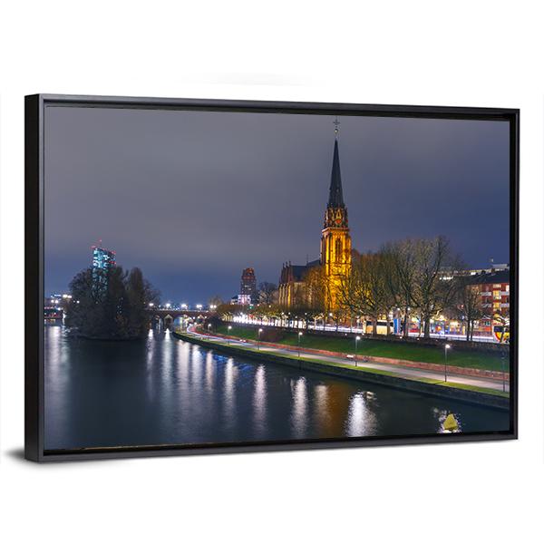 Three Wise Men Church Canvas Wall Art-5 Horizontal-Gallery Wrap-22" x 12"-Tiaracle