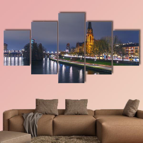 Three Wise Men Church Canvas Wall Art-5 Star-Gallery Wrap-62" x 32"-Tiaracle