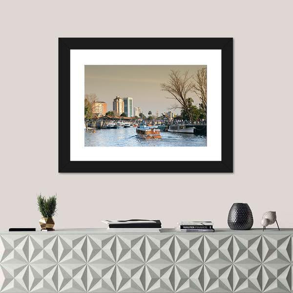 Tigre River Argentina Canvas Wall Art-3 Horizontal-Gallery Wrap-25" x 16"-Tiaracle