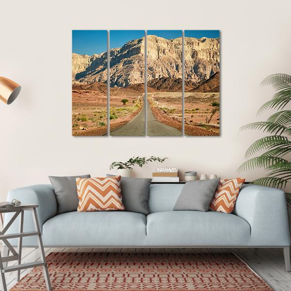 Timna Park Israel Canvas Wall Art-4 Horizontal-Gallery Wrap-34" x 24"-Tiaracle