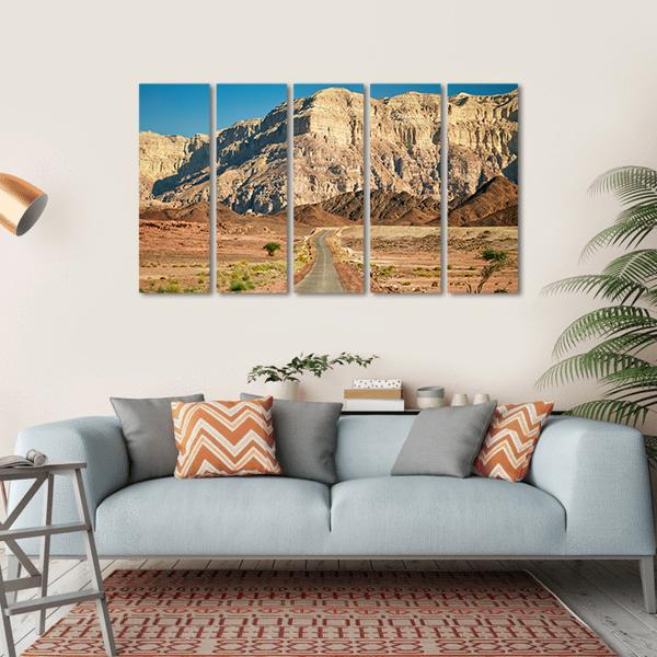 Timna Park Israel Canvas Wall Art-5 Horizontal-Gallery Wrap-22" x 12"-Tiaracle