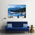 Tipsoo Lake In Winter Canvas Wall Art-4 Horizontal-Gallery Wrap-34" x 24"-Tiaracle