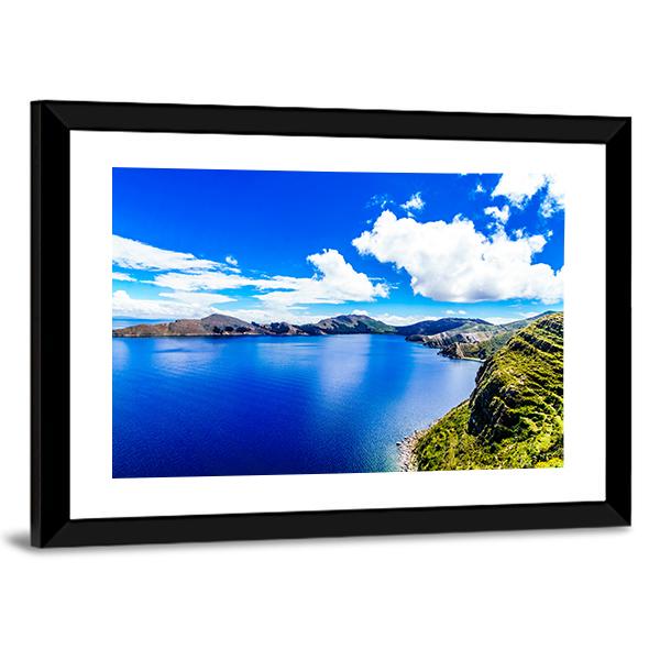 Titicaca Lake Canvas Wall Art-3 Horizontal-Gallery Wrap-25" x 16"-Tiaracle