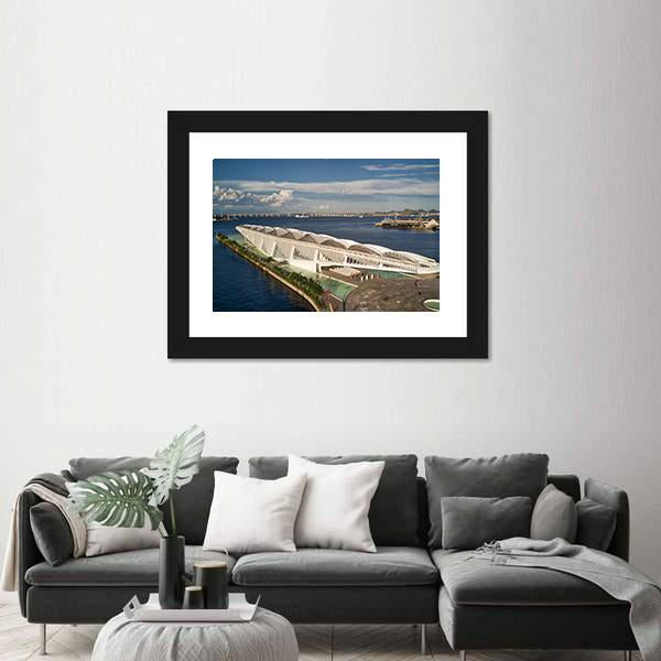 Tomorrow Museum Brazil Canvas Wall Art-1 Piece-Framed Print-20" x 16"-Tiaracle