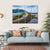 Tourist Bus On Atlantic Road Canvas Wall Art-1 Piece-Gallery Wrap-36" x 24"-Tiaracle