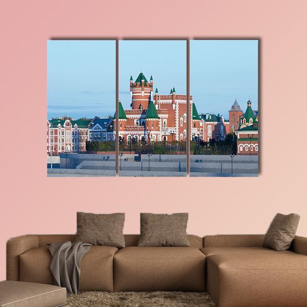 Yoshkar-Ola Russia Canvas Wall Art-3 Horizontal-Gallery Wrap-25" x 16"-Tiaracle