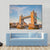 Tower Bridge In Day View Canvas Wall Art-4 Horizontal-Gallery Wrap-34" x 24"-Tiaracle
