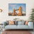 Tower Bridge In Day View Canvas Wall Art-4 Horizontal-Gallery Wrap-34" x 24"-Tiaracle