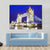 Tower Bridge Over River Thames Canvas Wall Art-5 Pop-Gallery Wrap-47" x 32"-Tiaracle