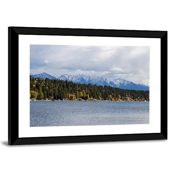 Town Of Invermere Canvas Wall Art-3 Horizontal-Gallery Wrap-25" x 16"-Tiaracle