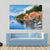 Town Of Menaggio On Lake Como Milan Italy Canvas Wall Art-5 Pop-Gallery Wrap-47" x 32"-Tiaracle