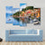 Town Of Menaggio On Lake Como Milan Italy Canvas Wall Art-5 Pop-Gallery Wrap-47" x 32"-Tiaracle