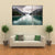 Tracy Arm Fjord In Alaska Canvas Wall Art-4 Pop-Gallery Wrap-50" x 32"-Tiaracle
