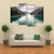 Tracy Arm Fjord In Alaska Canvas Wall Art-4 Pop-Gallery Wrap-50" x 32"-Tiaracle