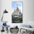 Travel Monument Sacre Coeur Paris Vertical Canvas Wall Art-3 Vertical-Gallery Wrap-12" x 25"-Tiaracle