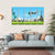 Travel The World Concept Canvas Wall Art-5 Horizontal-Gallery Wrap-22" x 12"-Tiaracle