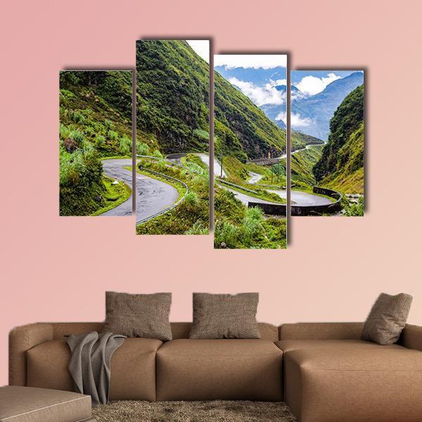 Travelling To Vietnam's Northern Most Point Canvas Wall Art-4 Pop-Gallery Wrap-50" x 32"-Tiaracle