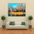 Trees By The Lake In Autumn Canvas Wall Art-5 Horizontal-Gallery Wrap-22" x 12"-Tiaracle