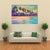 Trees On The Tropical Beach Canvas Wall Art-5 Horizontal-Gallery Wrap-22" x 12"-Tiaracle