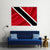 Waving Trinidad & Tobago Flag Canvas Wall Art-4 Square-Gallery Wrap-17" x 17"-Tiaracle