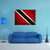 Trinidad & Tobago Flag Canvas Wall Art-5 Horizontal-Gallery Wrap-22" x 12"-Tiaracle