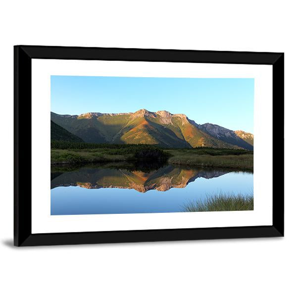 Trojrohe Lake Canvas Wall Art-3 Horizontal-Gallery Wrap-25" x 16"-Tiaracle