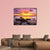 Tropical Beach At Sunset Canvas Wall Art-1 Piece-Gallery Wrap-36" x 24"-Tiaracle