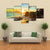 Tropical Beach At Sunset Canvas Wall Art-5 Star-Gallery Wrap-62" x 32"-Tiaracle