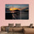 Tropical Beach In Bali Island At Sunset Canvas Wall Art-3 Horizontal-Gallery Wrap-25" x 16"-Tiaracle