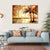 Tropical Sunset Artwork Canvas Wall Art-4 Horizontal-Gallery Wrap-34" x 24"-Tiaracle