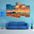 Tropical Sunset On The Beach Of Hainan Island Canvas Wall Art-1 Piece-Gallery Wrap-48" x 32"-Tiaracle