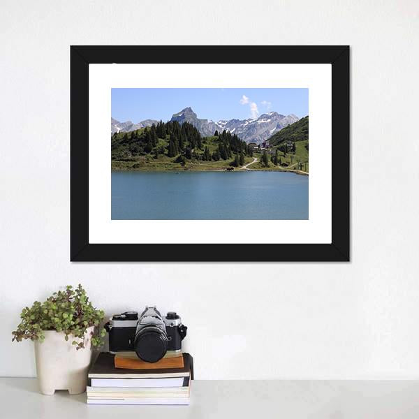 Trubsee Lake Canvas Wall Art-1 Piece-Framed Print-20" x 16"-Tiaracle