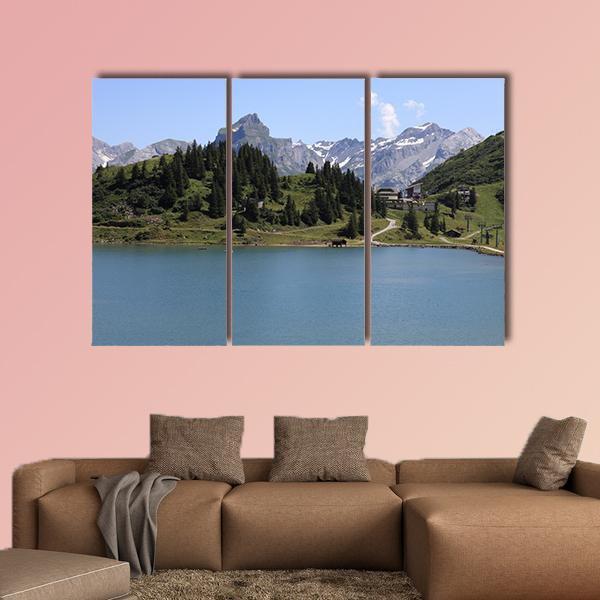 Trubsee Lake Canvas Wall Art-3 Horizontal-Gallery Wrap-37" x 24"-Tiaracle