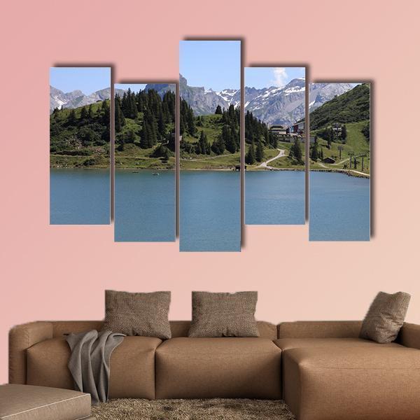 Trubsee Lake Canvas Wall Art-5 Pop-Gallery Wrap-47" x 32"-Tiaracle